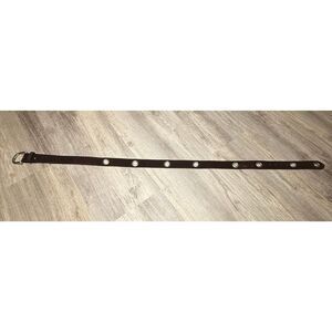 Brown suede 43 inch‎ belt